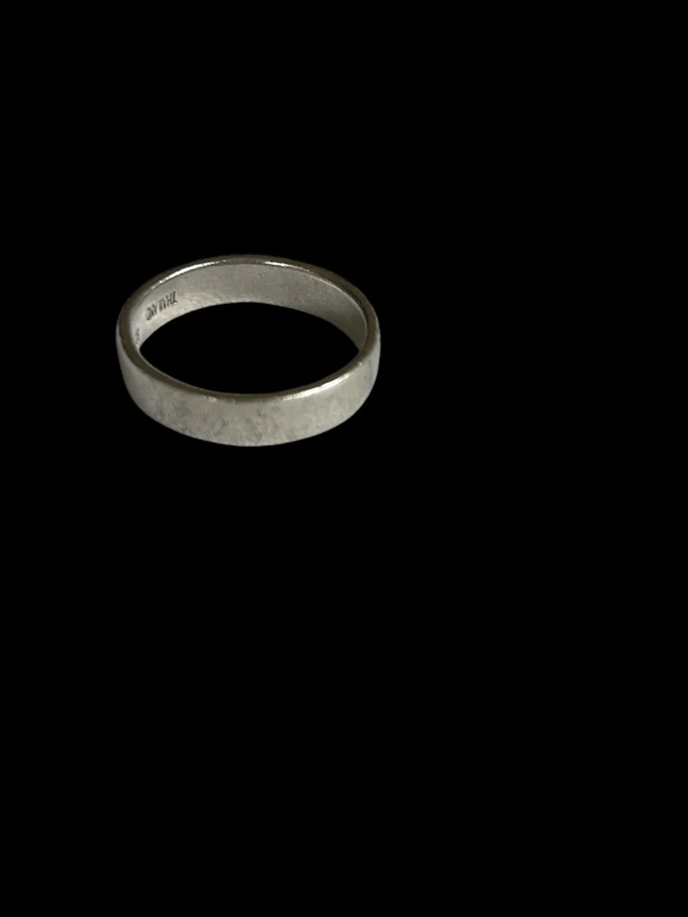 Vintage Thailand 925 Sterling Silver Band Ring